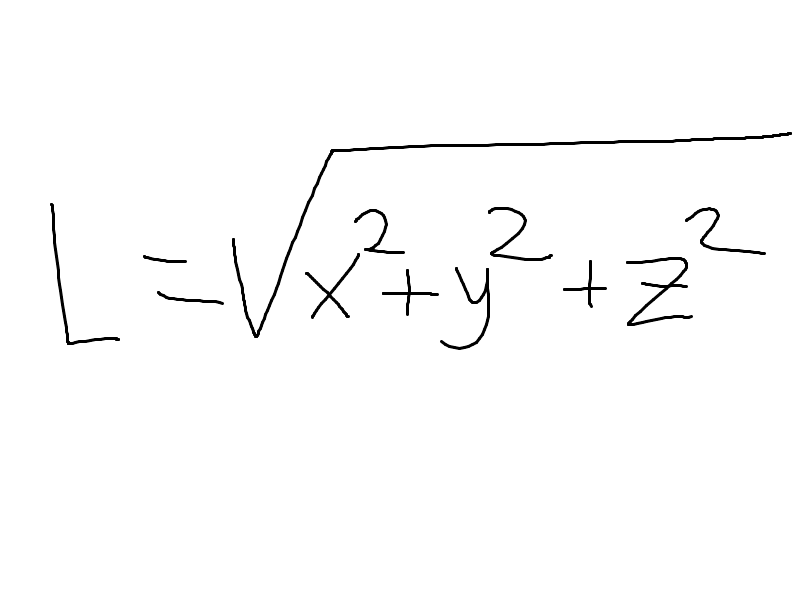 Pythagoras in 3D
